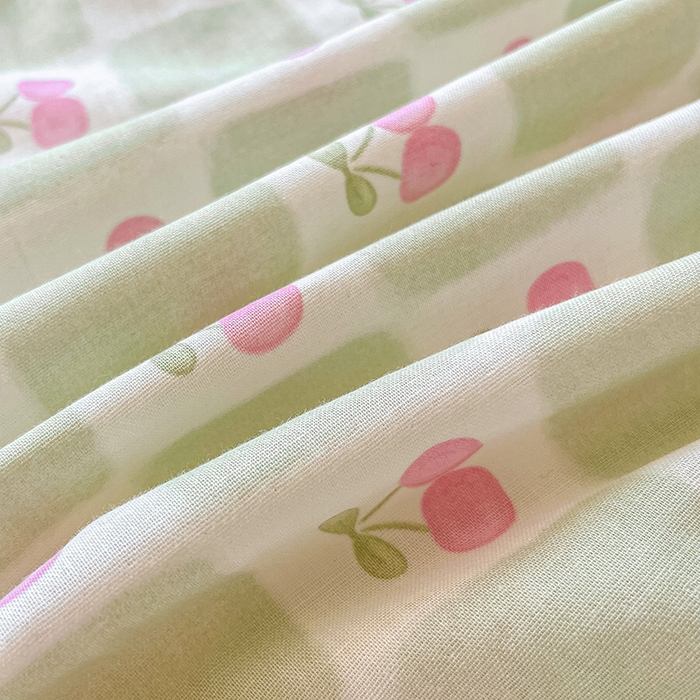 91家纺网 家纺一手货源 找家纺 乐美家纺 2025新款懒洋洋全棉双层纱毛巾绣床笠三件套（提供买家秀） 蔓蔓猫