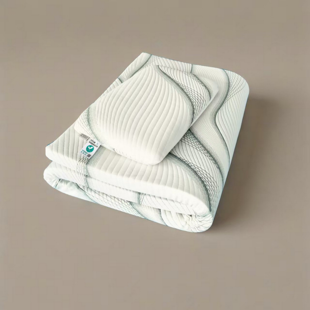 91家纺网 家纺一手货源 找家纺 （总）芯辰 2025新款学生慢回弹双芯记忆棉床垫