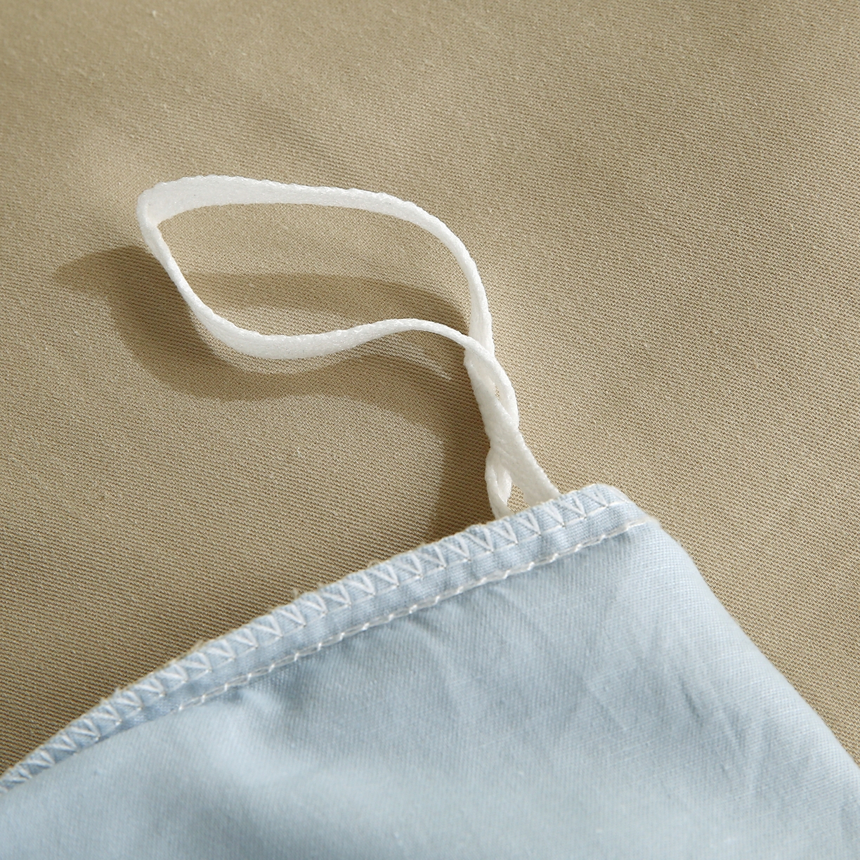 91家纺网 家纺一手货源 找家纺 （总）金鑫汇家纺 2026新款全棉纯棉纯色拼色四件套系列单被套 被套单件