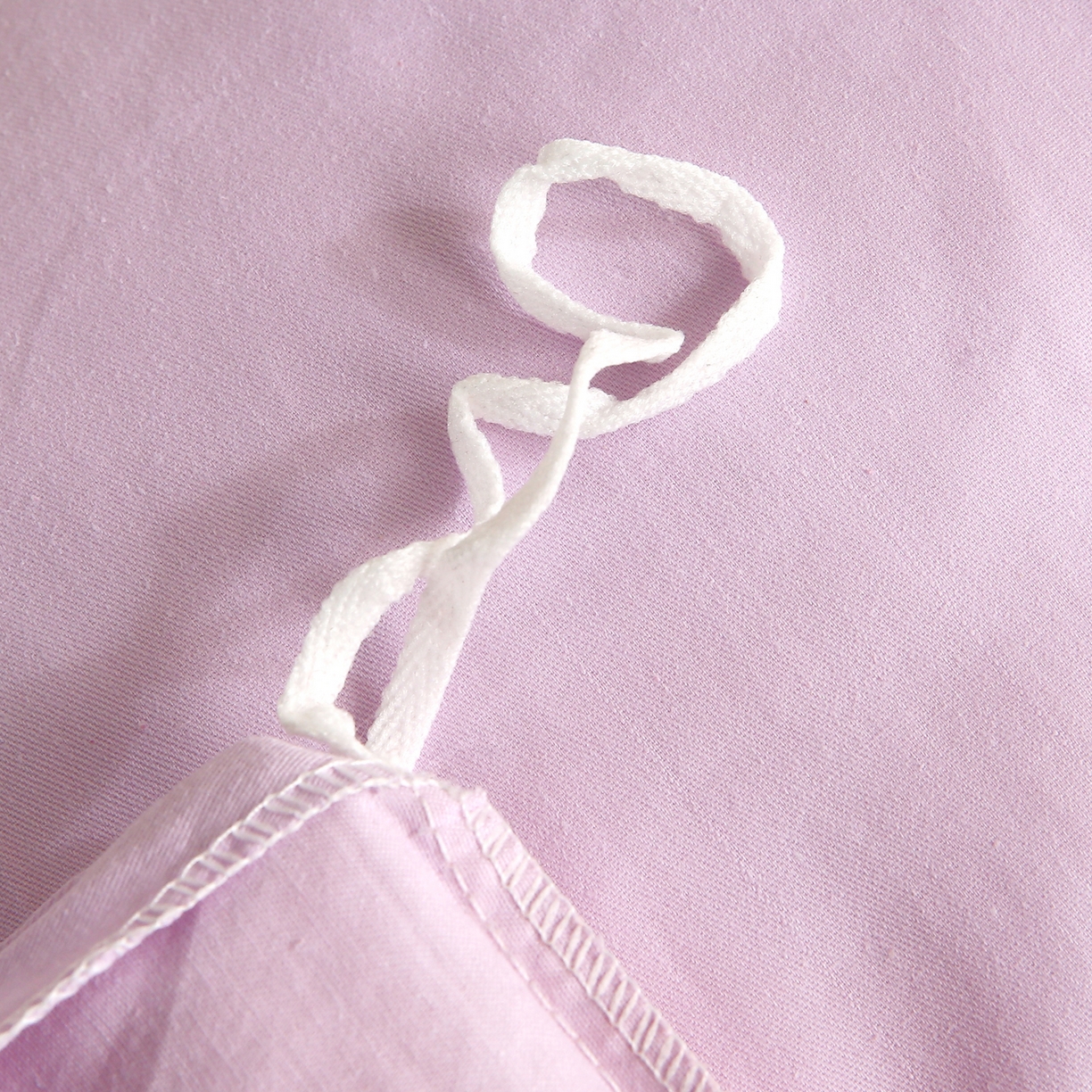 91家纺网 家纺一手货源 找家纺 金鑫汇家纺 2026新款全棉纯棉纯色拼色四件套系列单被套 被套单件 南希