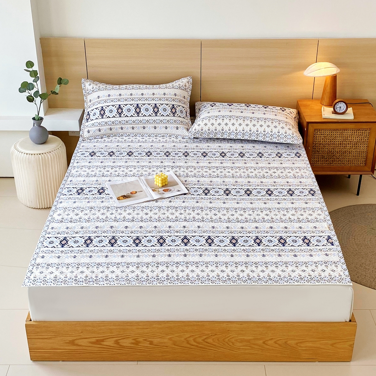 91家纺网 家纺一手货源 找家纺 （总）金鑫汇家纺 2025年新款A类多功能全棉老粗布软凉席床盖护垫席子可机洗