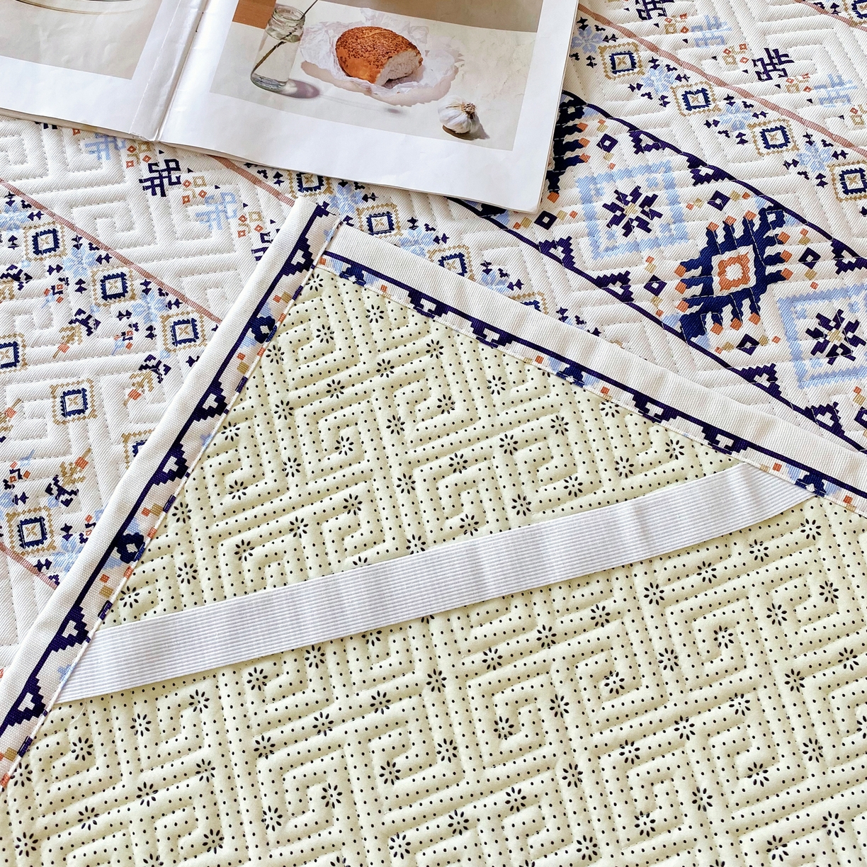 91家纺网 家纺一手货源 找家纺 （总）金鑫汇家纺 2025年新款A类多功能全棉老粗布软凉席床盖护垫席子可机洗