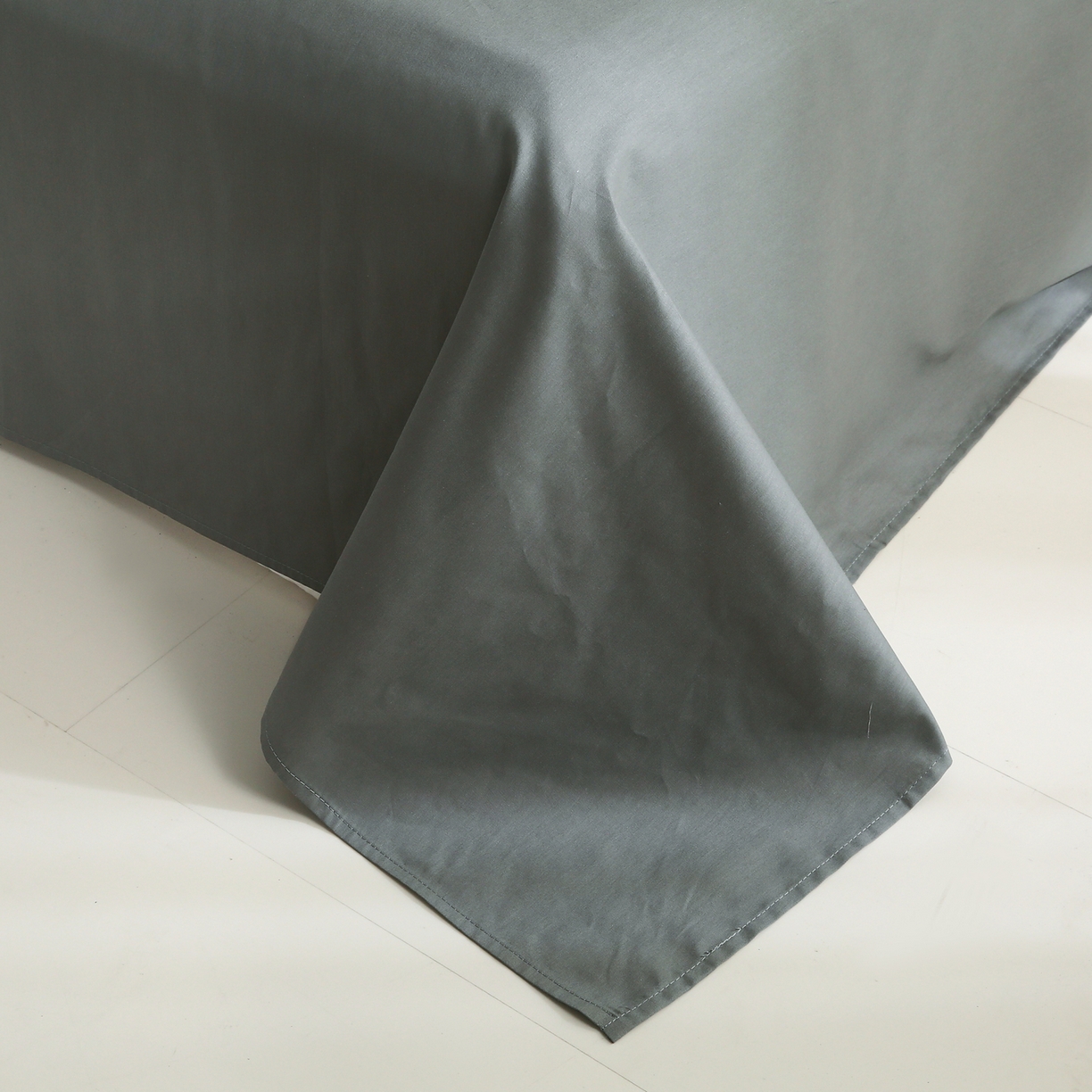 91家纺网 家纺一手货源 找家纺 金鑫汇家纺 2026新款全棉纯棉纯色拼色四件套 云梦