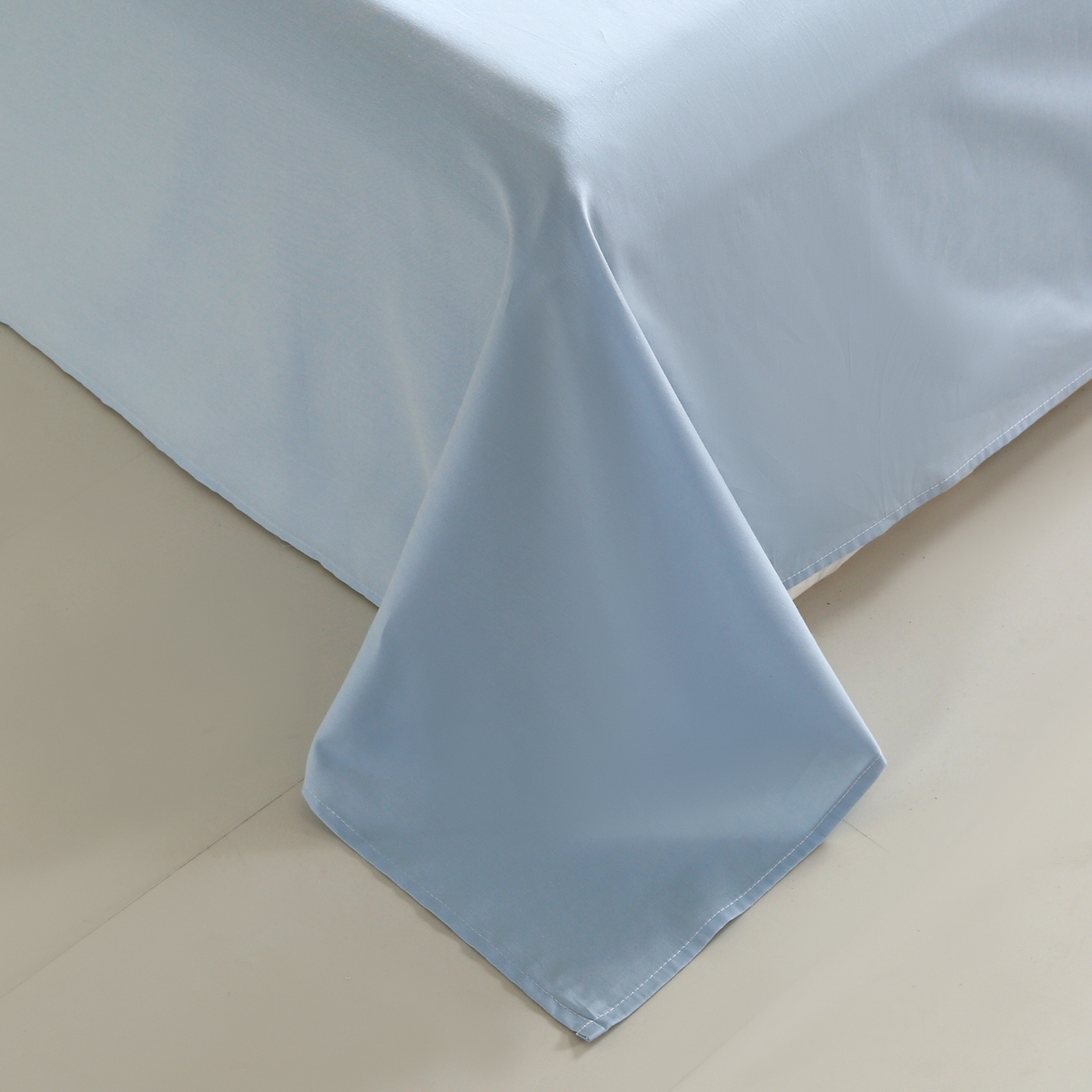 91家纺网 家纺一手货源 找家纺 金鑫汇家纺 2026新款全棉纯棉纯色拼色四件套 安礼