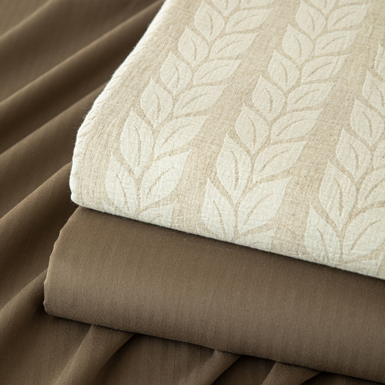 91家纺网 家纺一手货源 找家纺 眠博士 2025新款棉麻简约枕套单品枕套 组合图仅供展示