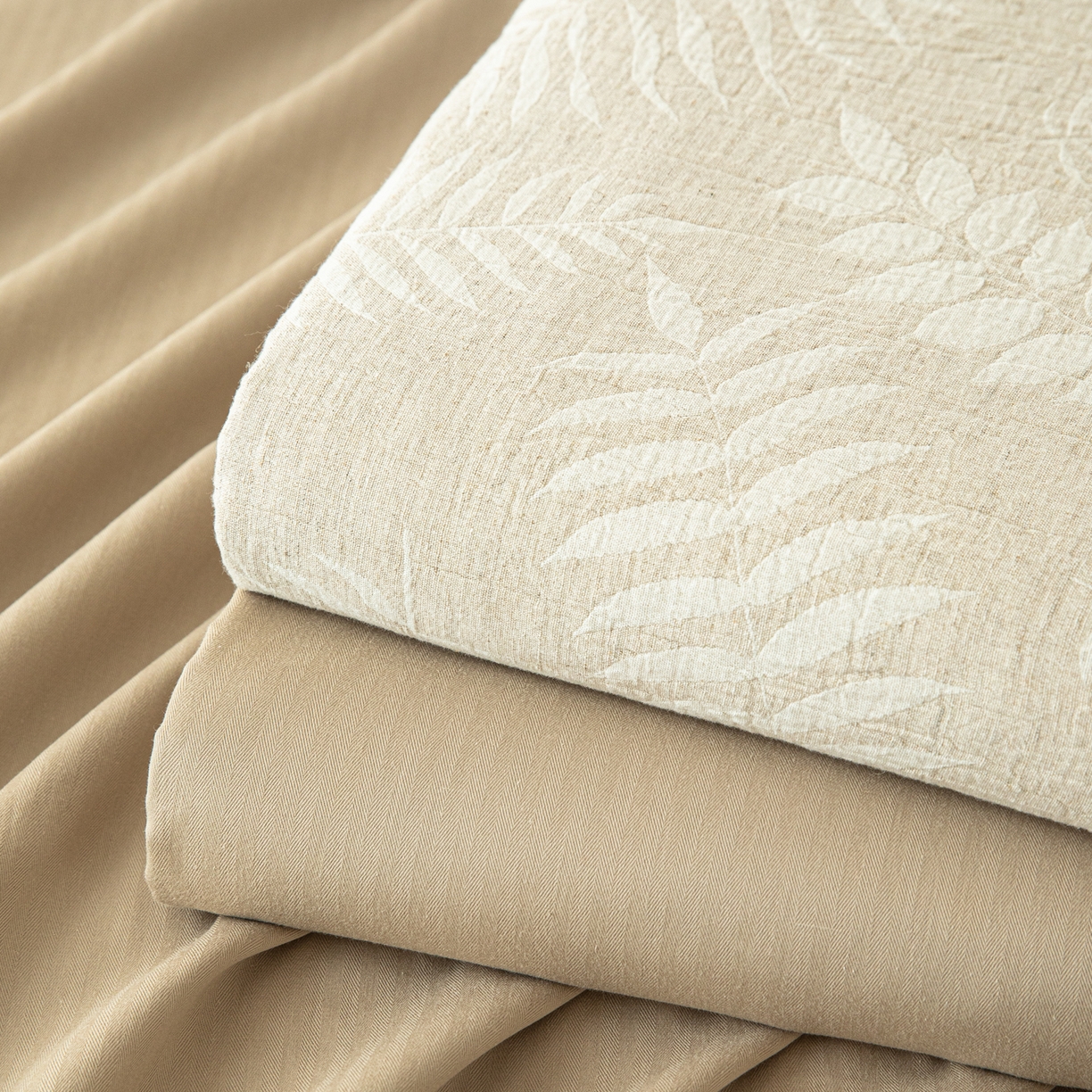 91家纺网 家纺一手货源 找家纺 （总）眠博士 2025新款棉麻简约枕套单品枕套