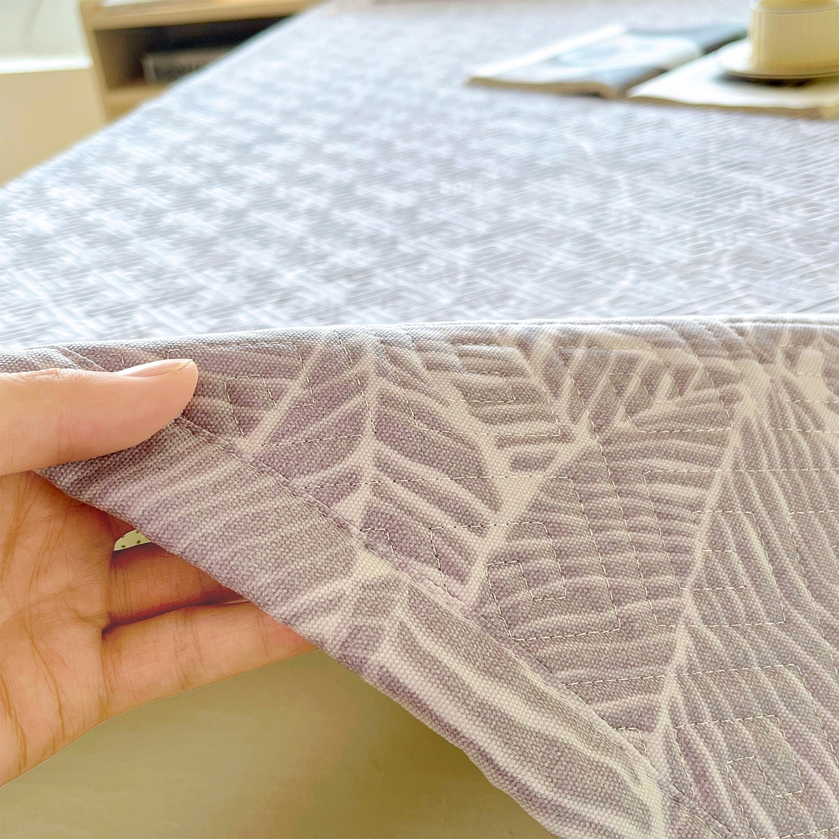 91家纺网 家纺一手货源 找家纺 金鑫汇家纺 2025年新款A类多功能全棉老粗布软凉席床盖护垫席子可机洗 千叶