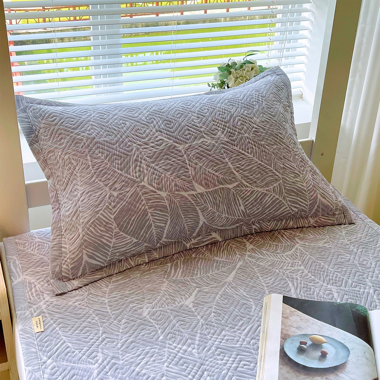 91家纺网 家纺一手货源 找家纺 金鑫汇家纺 2025年新款A类多功能全棉老粗布软凉席床盖护垫席子可机洗 千叶