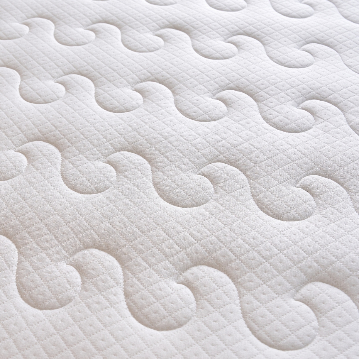 91家纺网 家纺一手货源 找家纺 奇丝雅 2025新款针织棉学生宿舍床专用加厚记忆棉海绵立体乳胶床垫【高密记忆棉】 繁花-兰（9公分）