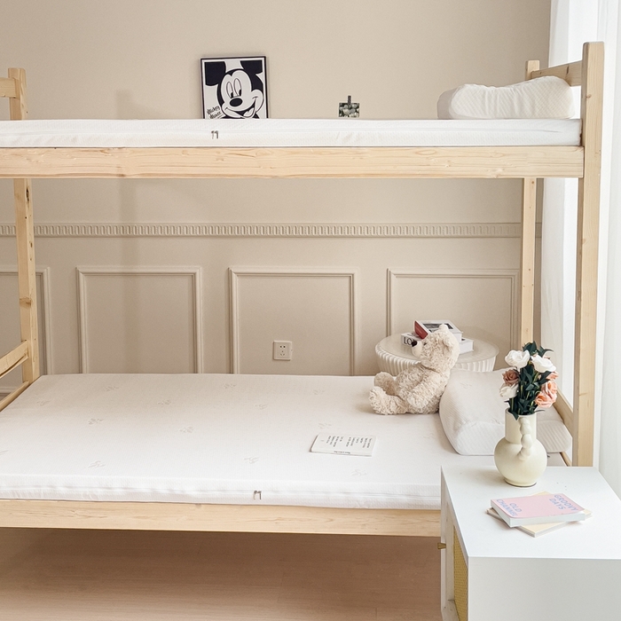 91家纺网 家纺一手货源 找家纺 美丽折家纺 2025新款泰国天然乳胶学生床垫 宿舍上下铺褥子可拆卸纯乳胶床垫 枫叶款