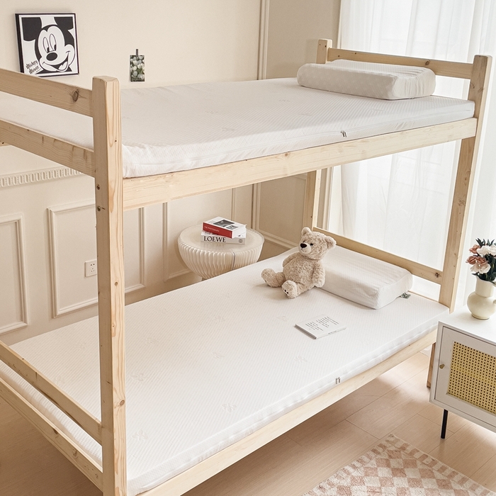 91家纺网 家纺一手货源 找家纺 美丽折家纺 2025新款泰国天然乳胶学生床垫 宿舍上下铺褥子可拆卸纯乳胶床垫 枫叶款