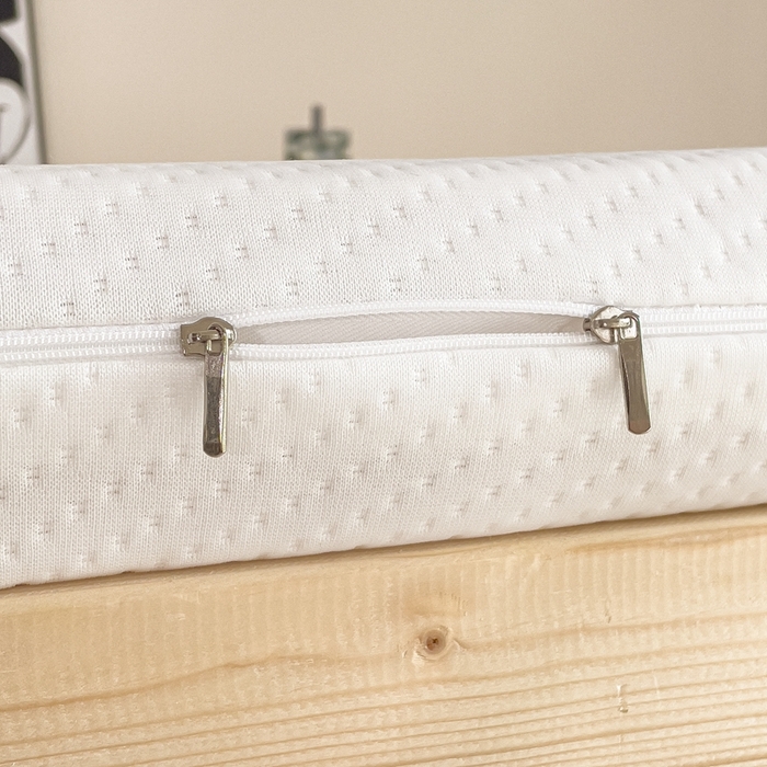 91家纺网 家纺一手货源 找家纺 美丽折家纺 2025新款泰国天然乳胶学生床垫 宿舍上下铺褥子可拆卸纯乳胶床垫 枫叶款