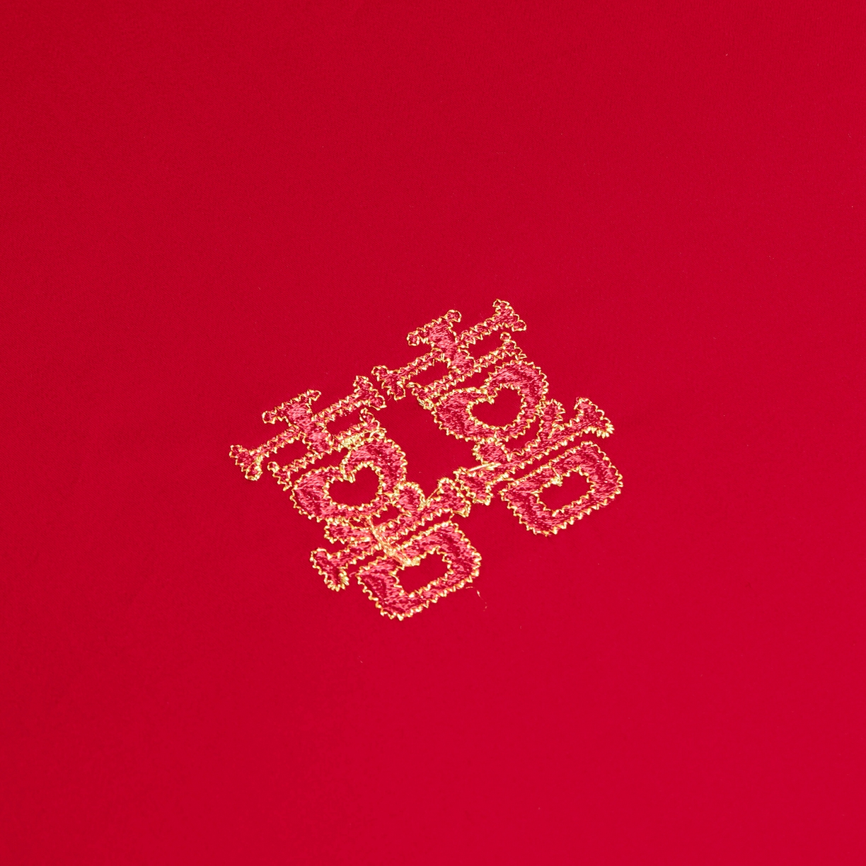 91家纺网 家纺一手货源 找家纺 柏拉图 2025新款100s贡缎长绒棉提花婚庆系列四件套多件套 喜事连连