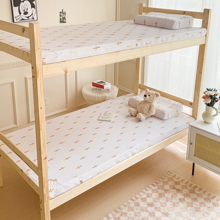 91家纺网 家纺一手货源 找家纺 美丽折家纺 2025新款泰国天然乳胶学生床垫 宿舍上下铺褥子可拆卸纯乳胶床垫 一代