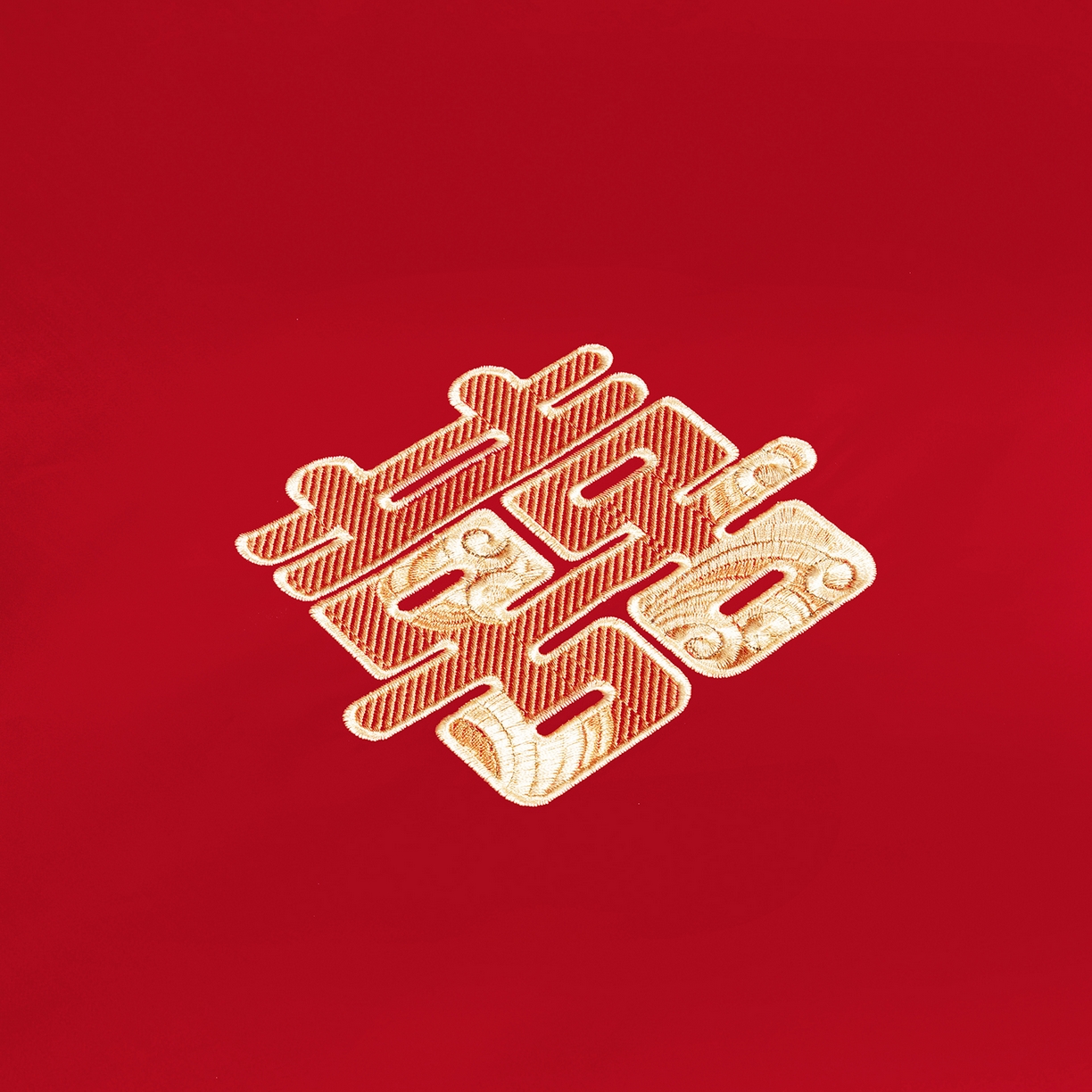 91家纺网 家纺一手货源 找家纺 柏拉图 2025新款100s贡缎长绒棉提花婚庆系列四件套多件套 花田喜事