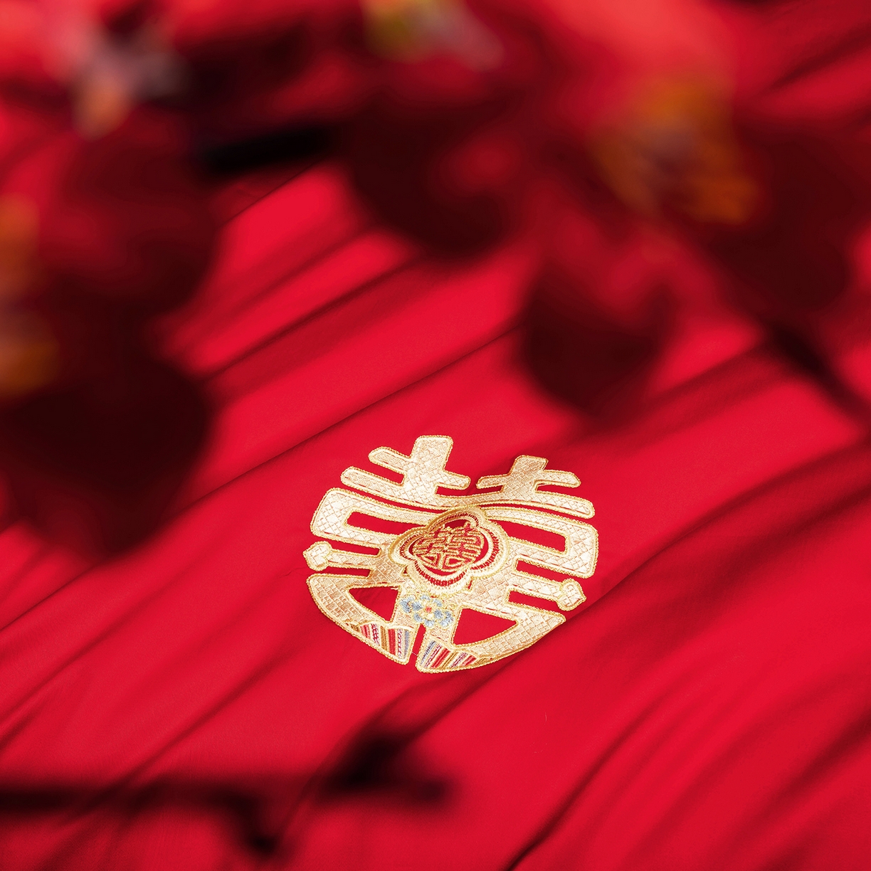 91家纺网 家纺一手货源 找家纺 柏拉图 2025新款100s贡缎长绒棉提花婚庆系列四件套多件套 一往情深