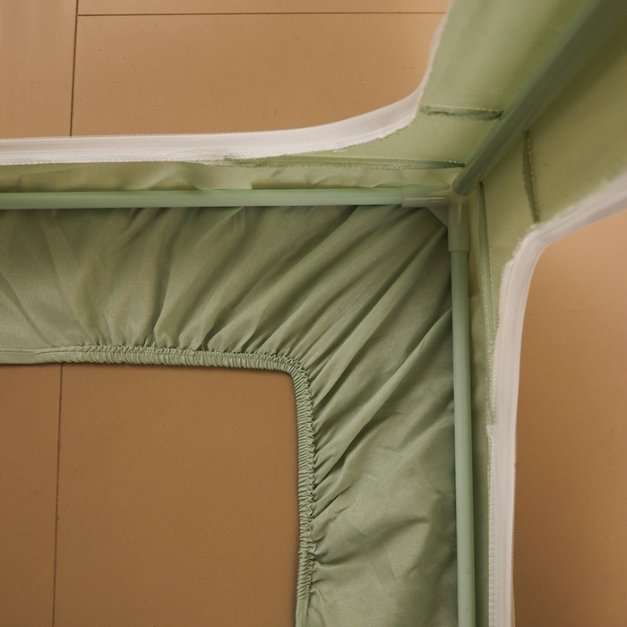 91家纺网 家纺一手货源 找家纺 卓尔居 2025新款学生遮光床帘涂层花边卡通系列-风格二 布偶猫