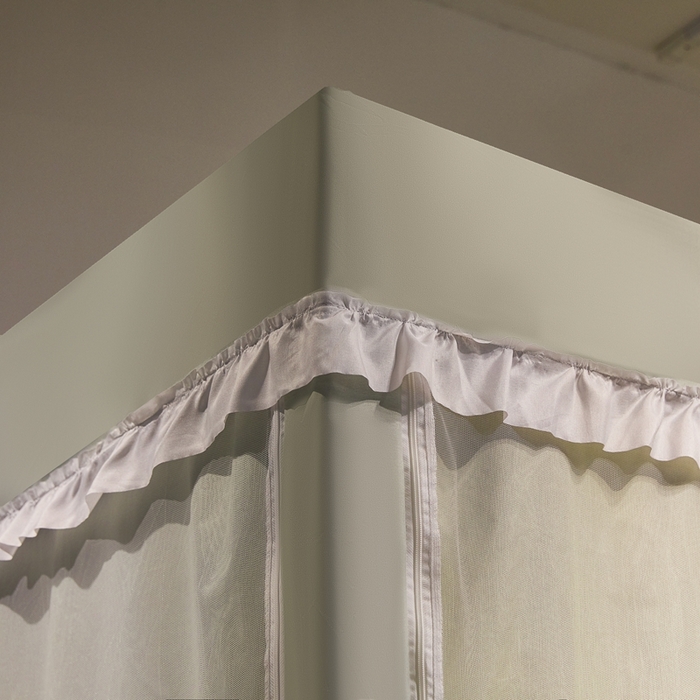 91家纺网 家纺一手货源 找家纺 卓尔居 2025新款学生遮光床帘涂层花边卡通系列-风格二 牛油果