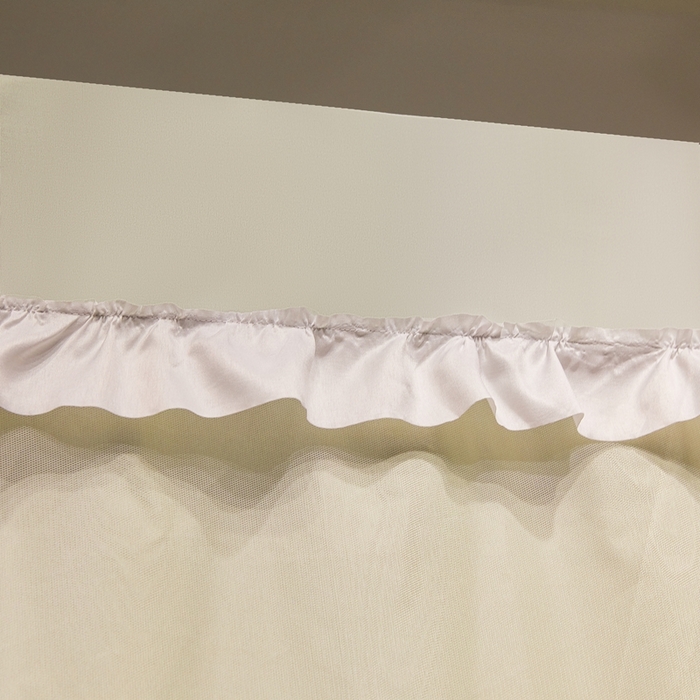 91家纺网 家纺一手货源 找家纺 卓尔居 2025新款学生遮光床帘涂层花边卡通系列-风格二 牛油果