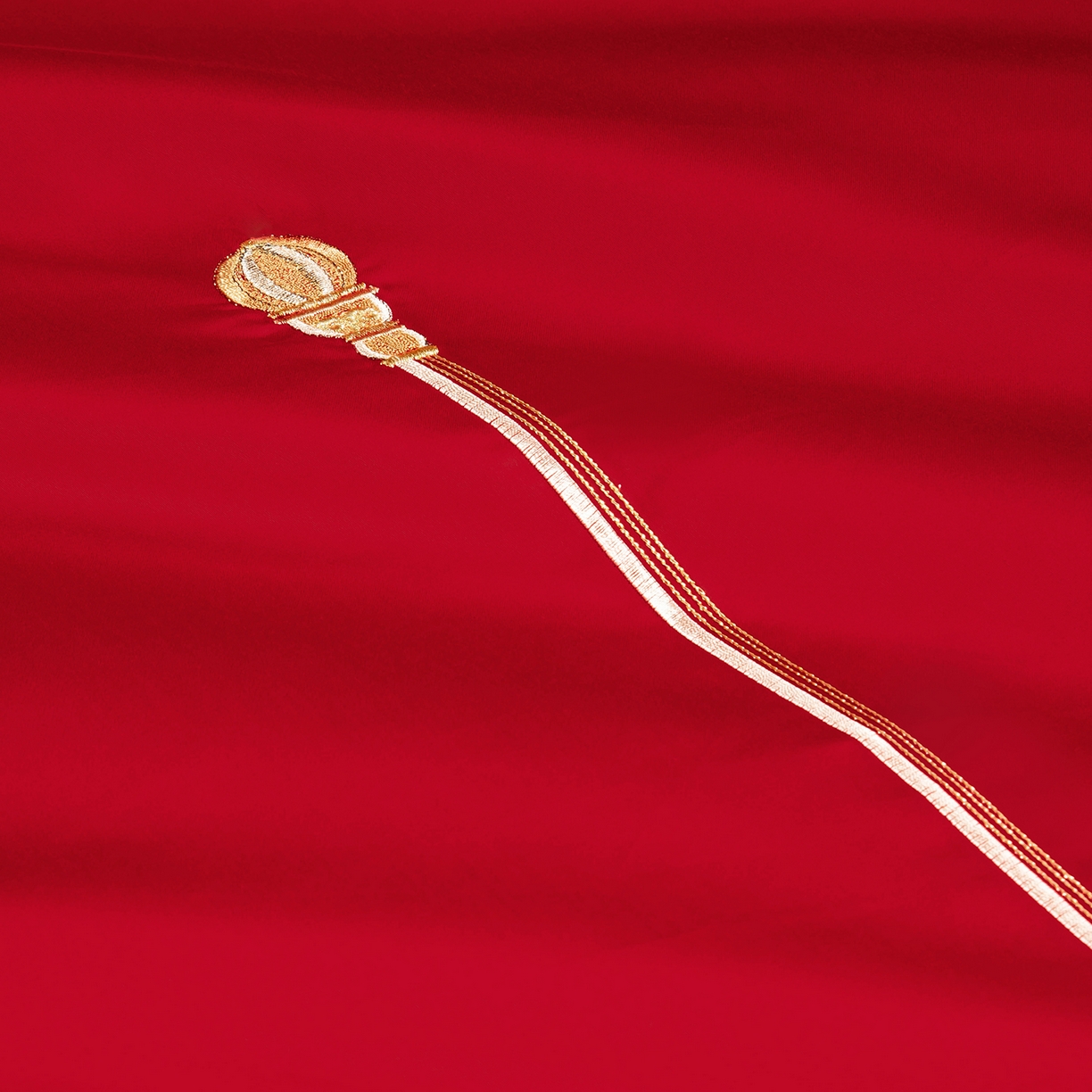 91家纺网 家纺一手货源 找家纺 柏拉图 2025新款100s贡缎长绒棉提花婚庆系列四件套多件套 浪漫花语