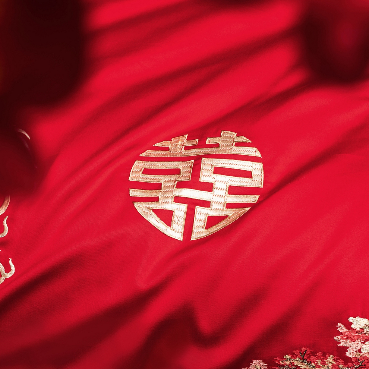 91家纺网 家纺一手货源 找家纺 柏拉图 2025新款100s贡缎长绒棉提花婚庆系列四件套多件套 千禧龙凤