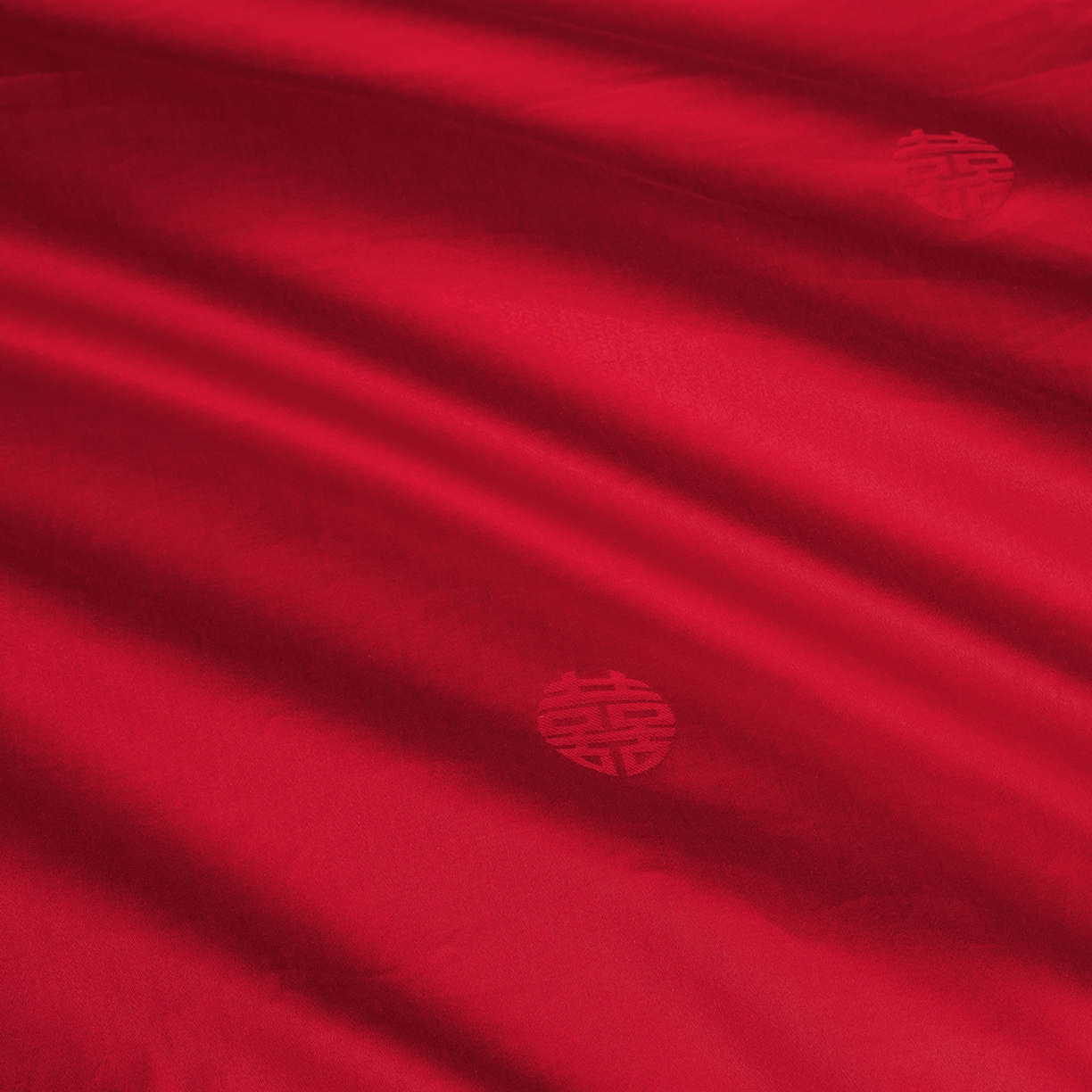 91家纺网 家纺一手货源 找家纺 柏拉图 2025新款100s贡缎长绒棉提花婚庆系列四件套多件套 爱的盛宴