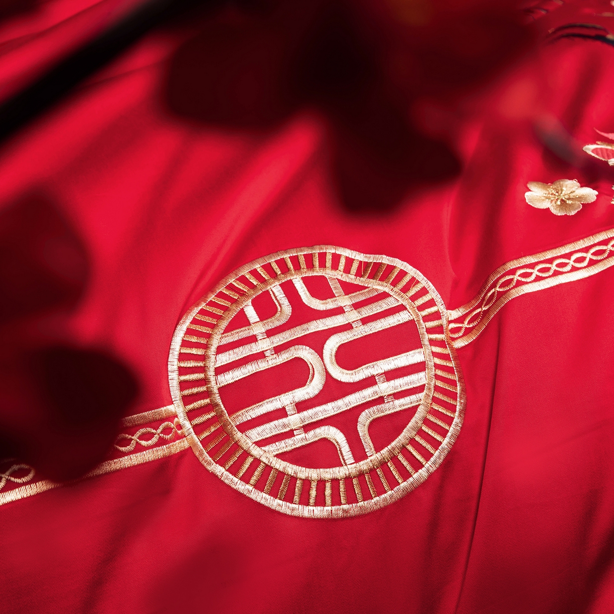 91家纺网 家纺一手货源 找家纺 柏拉图 2025新款100s贡缎长绒棉提花婚庆系列四件套多件套 花开迎喜