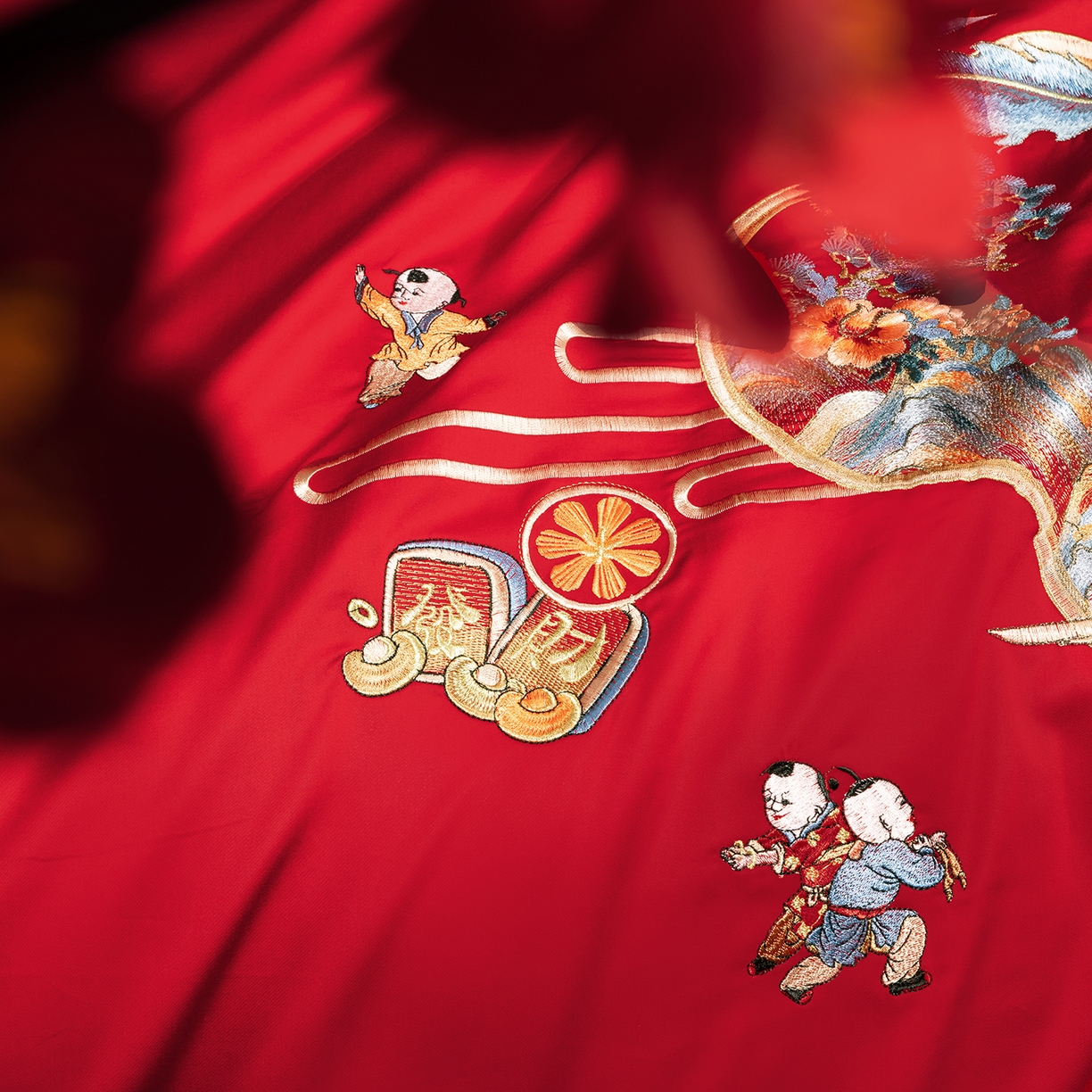 91家纺网 家纺一手货源 找家纺 柏拉图 2025新款100s贡缎长绒棉提花婚庆系列四件套多件套 天作之合