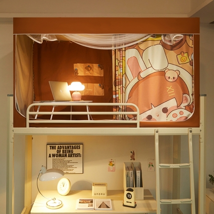 91家纺网 家纺一手货源 找家纺 （总）卓尔居 2025新款学生遮光蚊帐