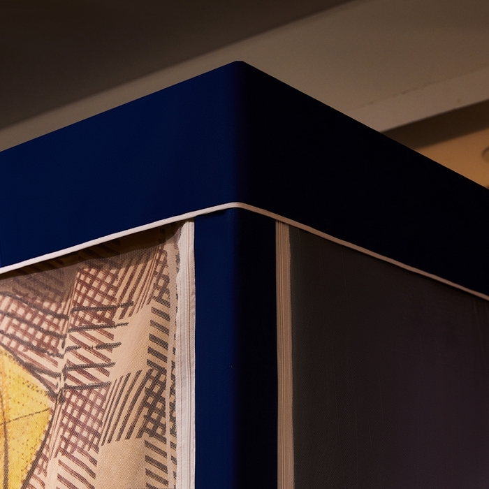 91家纺网 家纺一手货源 找家纺 卓尔居 2025新款学生遮光蚊帐 帕蒂熊