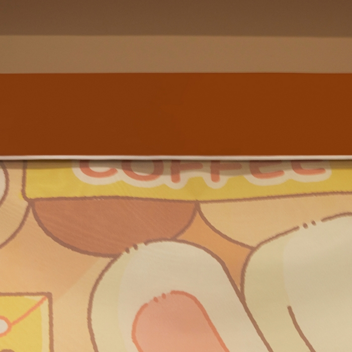 91家纺网 家纺一手货源 找家纺 卓尔居 2025新款学生遮光蚊帐 咖啡厅女孩