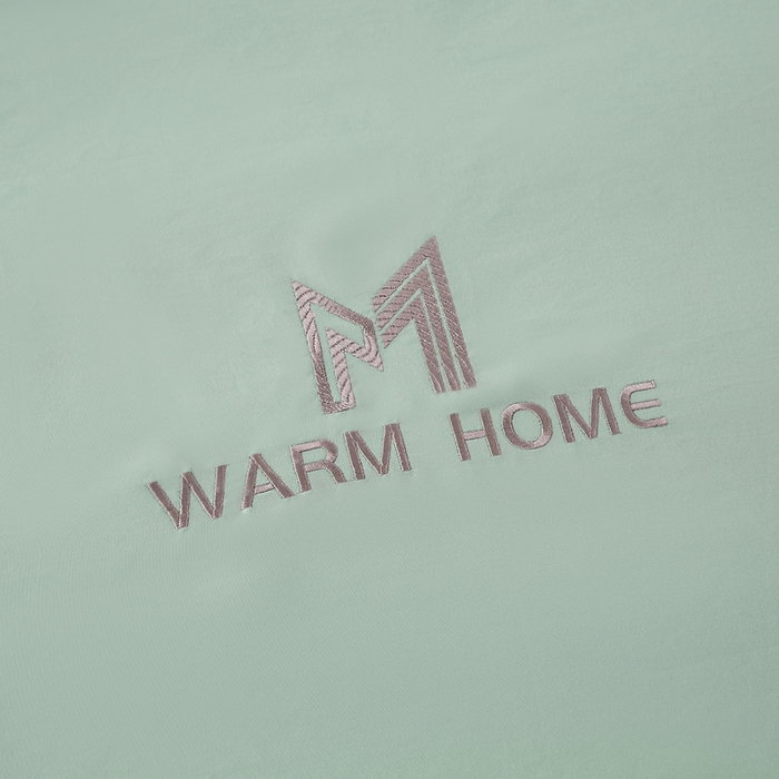 91家纺网 家纺一手货源 找家纺 憨豆家纺 2026新款全棉磨毛加厚长绒棉单被套纯色学生宿舍贡缎100%纯棉被套 梦境--香草银灰