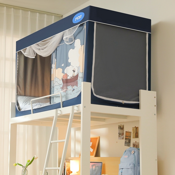 91家纺网 家纺一手货源 找家纺 卓尔居 2025新款学生遮光蚊帐 梦境巡游