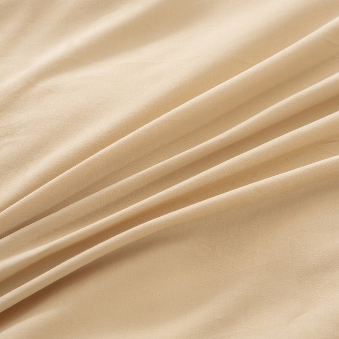 91家纺网 家纺一手货源 找家纺 憨豆家纺 2026新款全棉磨毛加厚长绒棉单被套纯色学生宿舍贡缎100%纯棉被套 梦境--卡其深灰