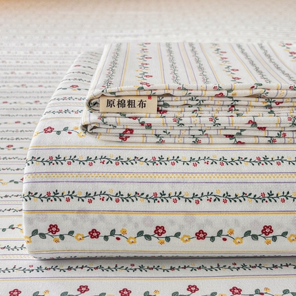 91家纺网 家纺一手货源 找家纺 （总）金泰莱2025新款升级细纱老粗布床单(量大从优)