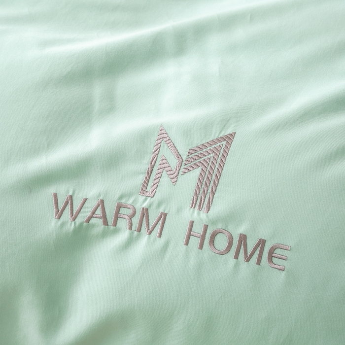 91家纺网 家纺一手货源 找家纺 （总）憨豆家纺 2025新款全棉磨毛加厚长绒棉单被套纯色学生宿舍贡缎100%纯棉被套
