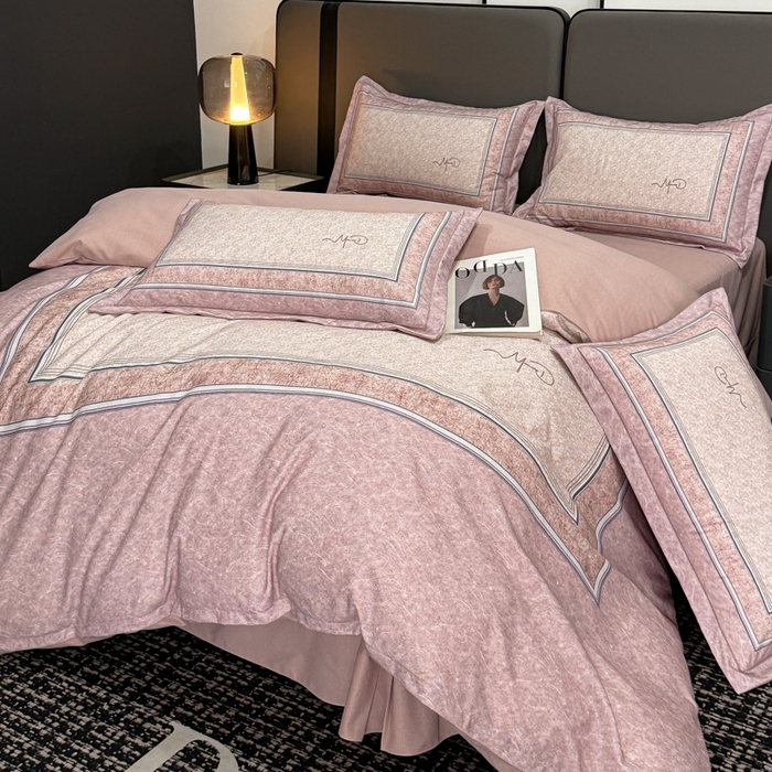 91家纺网 家纺一手货源 找家纺 （总）喜四方 2025新款加厚全棉大版印花四件套