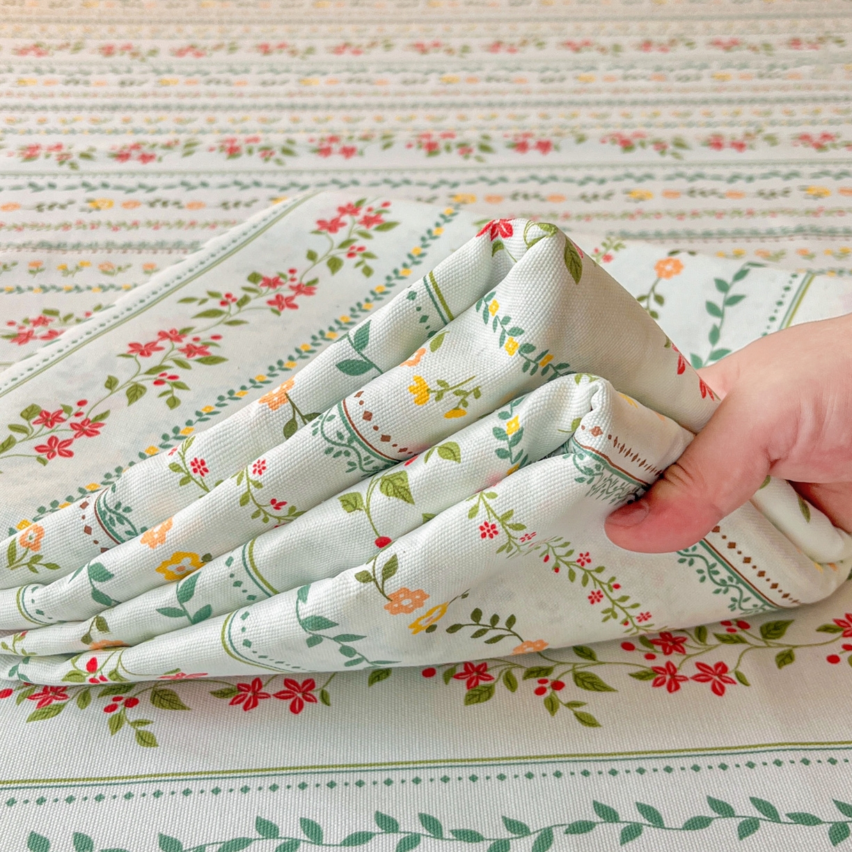 91家纺网 家纺一手货源 找家纺 首爱家纺2025新款升级细纱老粗布床单(量大从优) 晨曦