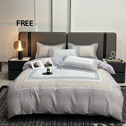 91家纺网 家纺一手货源 找家纺 （总）喜四方 2025新款加厚全棉大版印花四件套