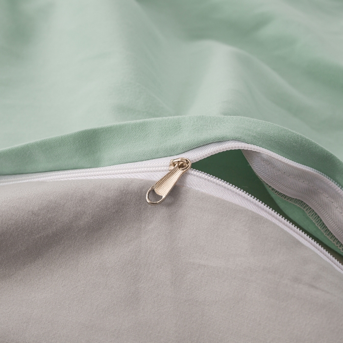 91家纺网 家纺一手货源 找家纺 憨豆家纺 2026新款全棉磨毛加厚长绒棉单被套纯色学生宿舍贡缎100%纯棉被套 梦境--香草银灰