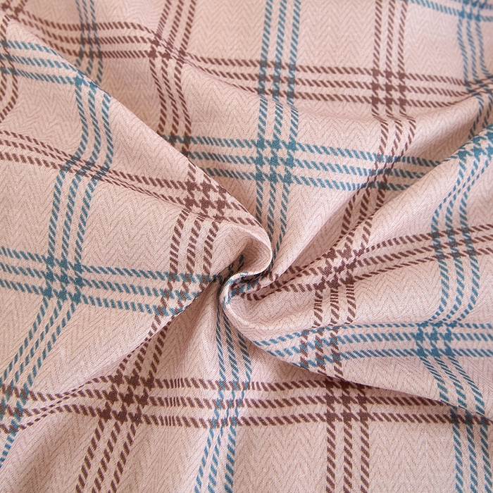 91家纺网 家纺一手货源 找家纺 2025新款全棉双层纱印花四件套（第二批）格调王