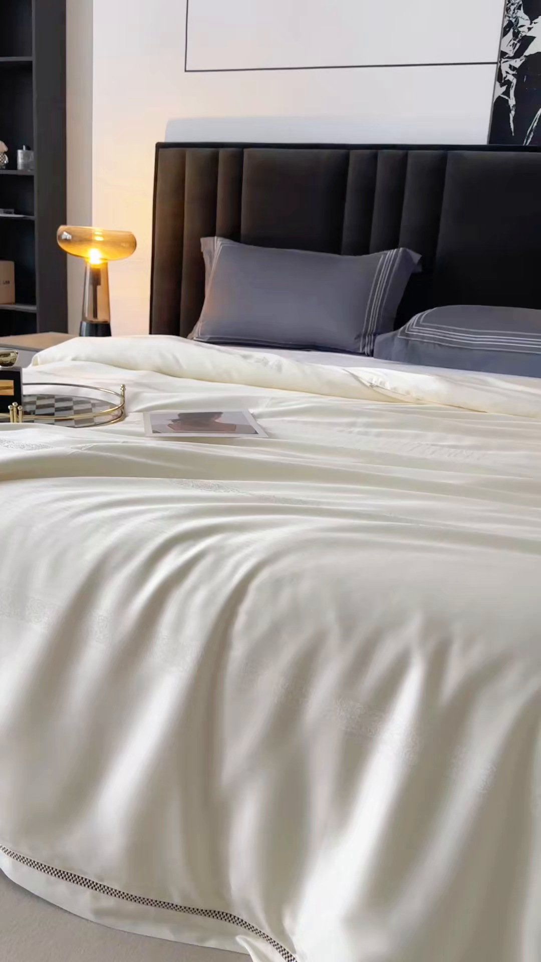 91家纺网 家纺一手货源 找家纺 （总）群鹿蚕丝羽绒馆 2025新款高支全棉蚕丝被镂空款绫系列【柞蚕丝填充可质检】