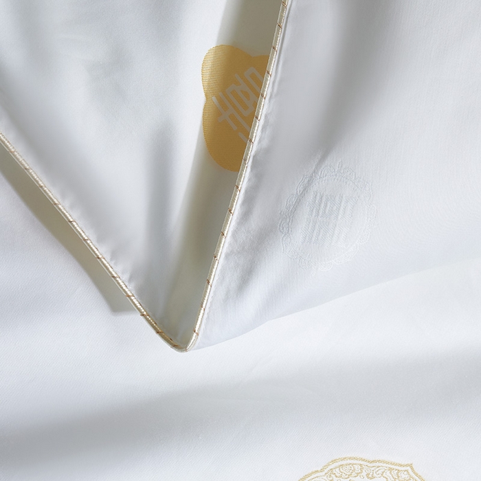 91家纺网 家纺一手货源 找家纺 群鹿蚕丝羽绒馆 2025新款高支全棉蚕丝被喜事连连系列【柞蚕丝填充可质检】 喜事连连 奶金