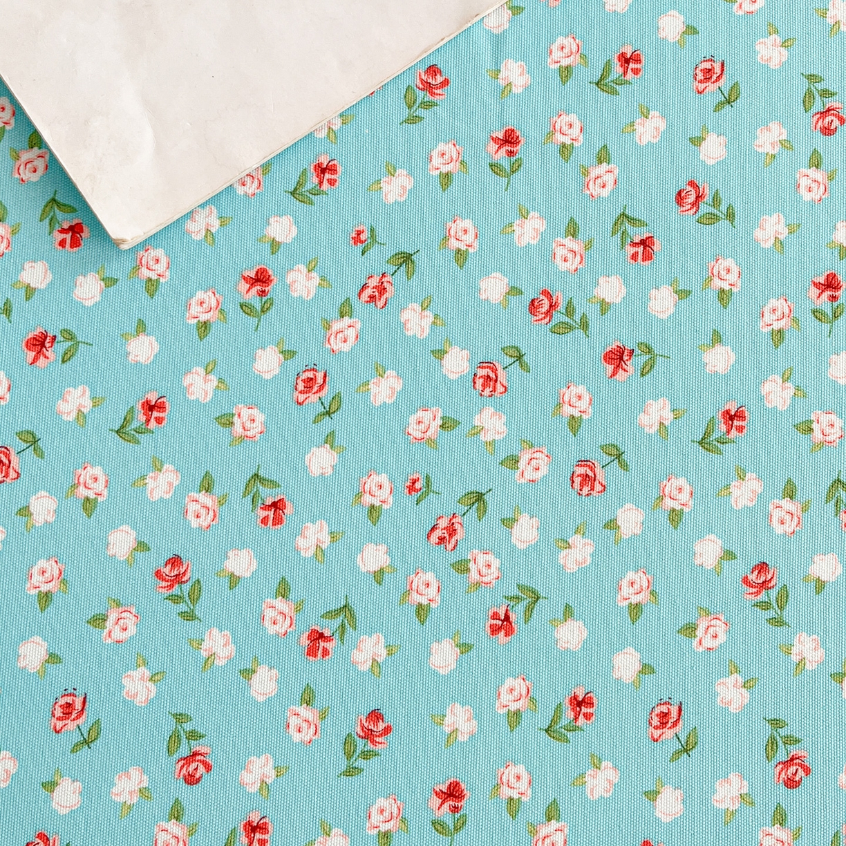 91家纺网 家纺一手货源 找家纺 棉乐町家居 2025新款升级细纱原棉老粗布印花单床笠床笠单件单品床笠 春雨