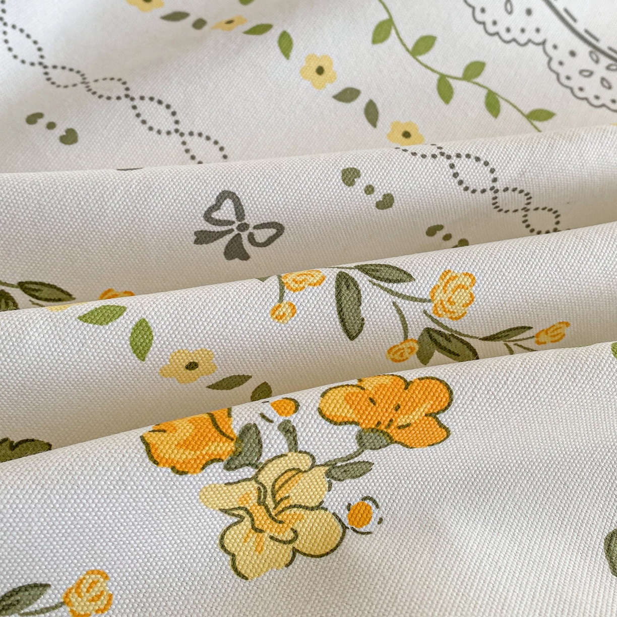 91家纺网 家纺一手货源 找家纺 金泰莱 2025新款升级细纱原棉老粗布印花单床笠床笠单件单品床笠 花蝶