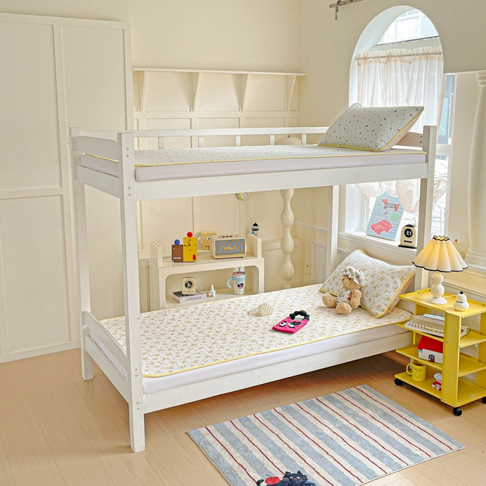 91家纺网 家纺一手货源 找家纺 恒尚居 2025新款学生床垫双层纱床褥垫软床垫床护垫-四季款【系列一】 春日繁花