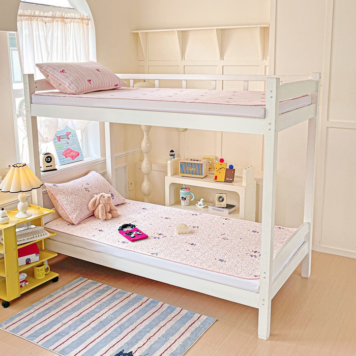 91家纺网 家纺一手货源 找家纺 恒尚居 2025新款学生床垫双层纱床褥垫软床垫床护垫-四季款【系列一】 欢乐兔