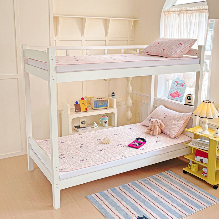 91家纺网 家纺一手货源 找家纺 恒尚居 2025新款学生床垫双层纱床褥垫软床垫床护垫-四季款【系列一】 欢乐兔