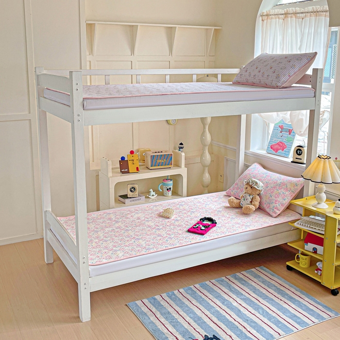 91家纺网 家纺一手货源 找家纺 恒尚居 2025新款学生床垫双层纱床褥垫软床垫床护垫-四季款【系列一】 玫瑰印象