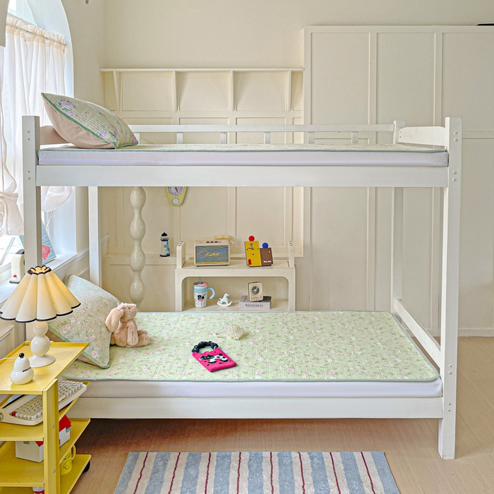 91家纺网 家纺一手货源 找家纺 恒尚居 2025新款学生床垫双层纱床褥垫软床垫床护垫-四季款【系列一】 美丽心情